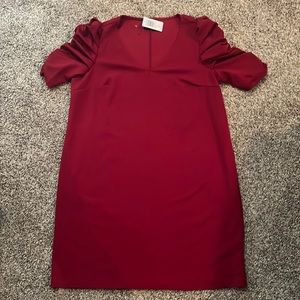 Torrid red puff sleeve mini